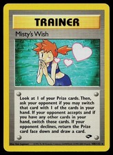 Pokemon Card - Misty's Wish Gym Challenge 108/132 Rare on eBay