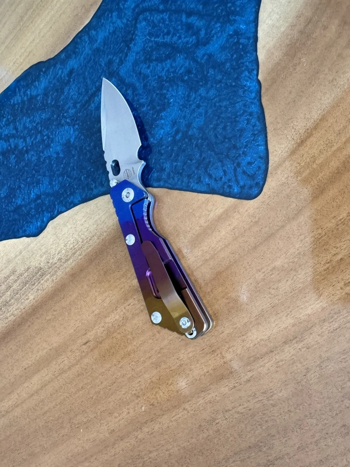 Titanio anodizado personalizado Mick Strider Gen 3 PT. Nuevo nunca usado Foto 3 de 3