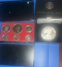 1776 - 2026 W PROOF 1 Oz AMERICAN SILVER EAGLE 250th & 1976 PROOF US MINT w/OGP