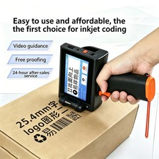 Inkjet Printer Handheld Date Code Batch Number Numbering Machine Packaging Box