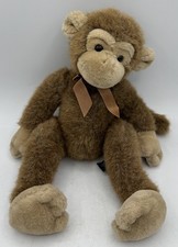 VTG Russ Berrie Jimby Monkey Plush Stuffed Animal Toy 14"