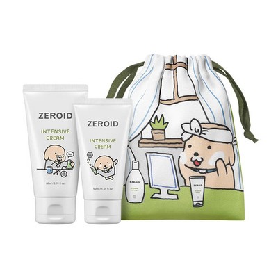 Zeroid Intensive Cream 80ml + 50ml Special Set with Pouch