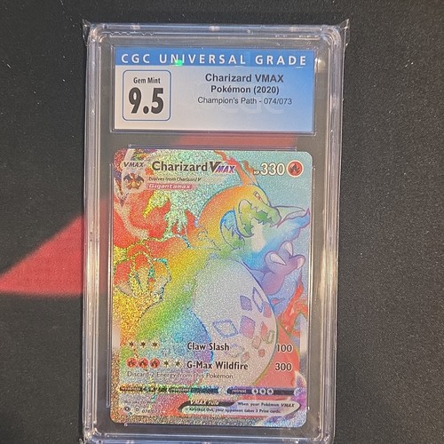 Charizard VMAX graded CGC 10 for sale on eBay