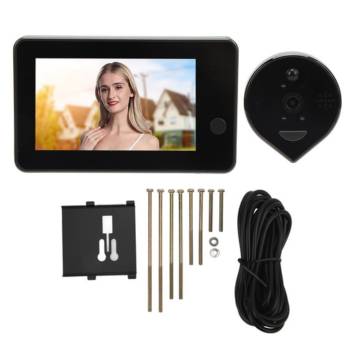 Bezprzewodowa przeglądarka drzwi Peephole wideo dzwonek do drzwi kamera 1080P 4,3 cala LCD Motion De FY - Zdjęcie 16 z 22