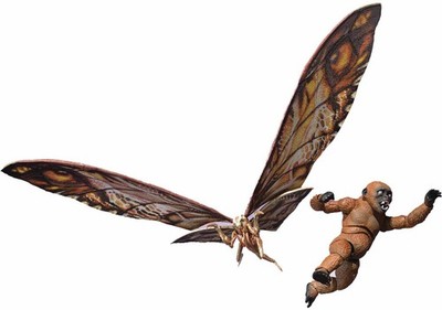 BANDAI Godzilla x Kong Action Figure Suko and Mothra Boxed Set for