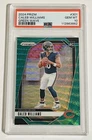 Caleb Williams 2024 Panini Prizm Green Wave Parallel RC PSA 10