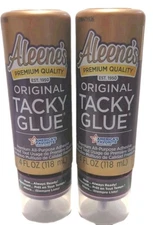Aleene's Original Tacky Glue 4 oz. (Lot of 2 Bottles)