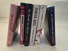 Jeneva Rose Harcover Book Collection Lot of 6 Signed First Edition