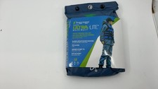 FROGG TOGGS Youth Ultra-Lite2 Waterproof Breathable Rain Jacket, Large, Blue