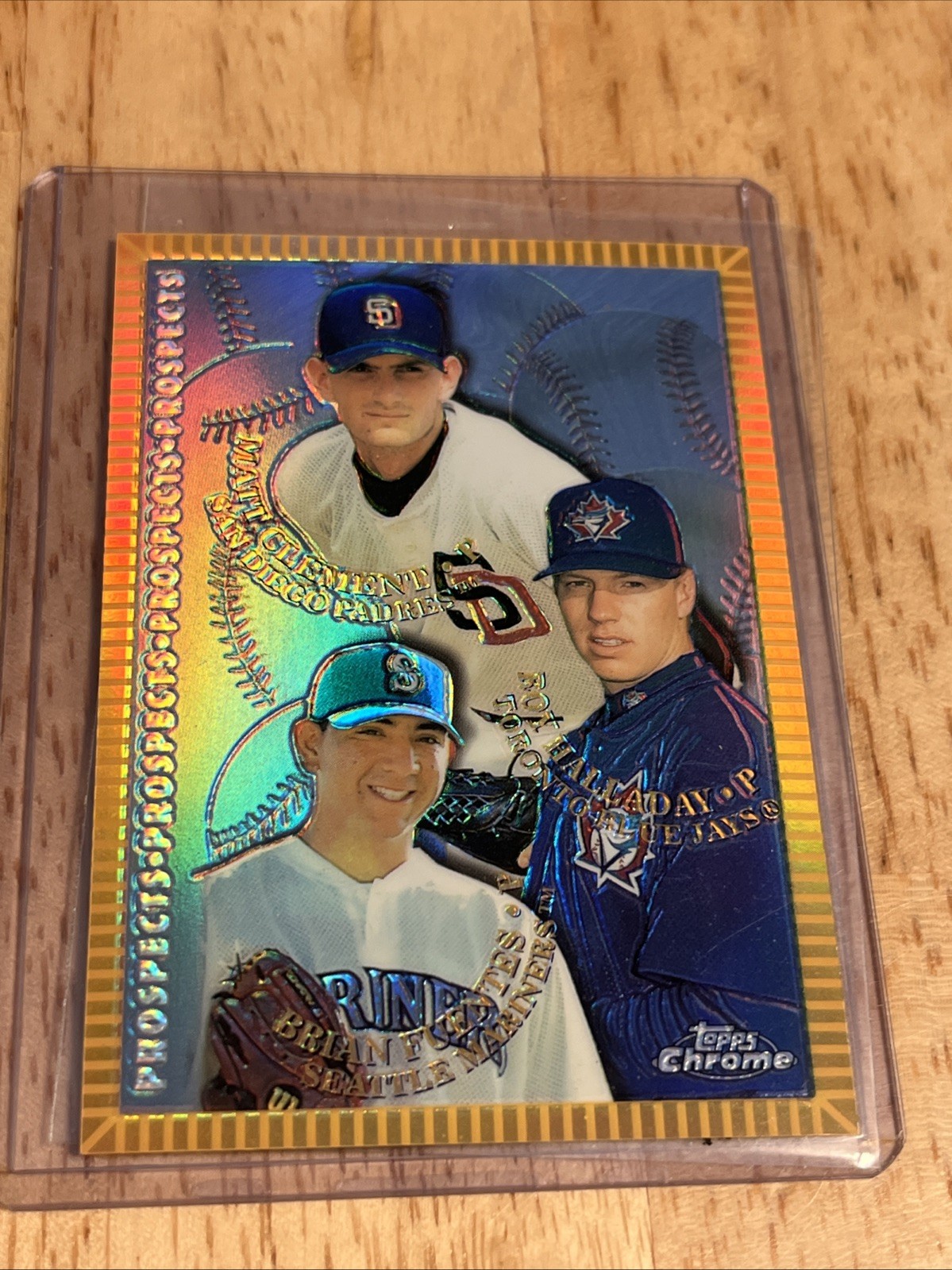1998 Topps Chrome Roy Halladay Rookie Card Refractor #264