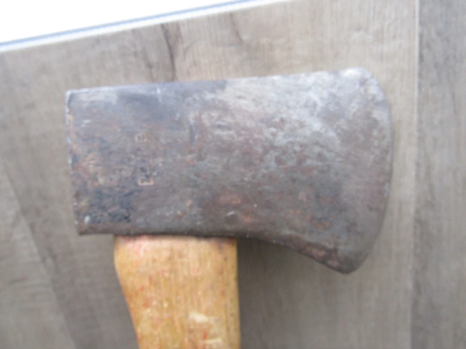 BOY SCOUT CAMP AX HATCHET PLUMB 野营斧木 BSA 工具 — 第 3/4 张图片