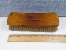 STAR 100 HORSEHAIR SHOE SHINE BRUSH MADE IN BRAZIL