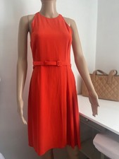 GUCCI, Silk dress in orange, size 40 IT, 8 UK