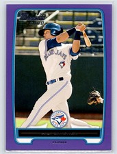 A.J. Jimenez 2012 Bowman Prospects Purple #BP5 Toronto Blue Jays