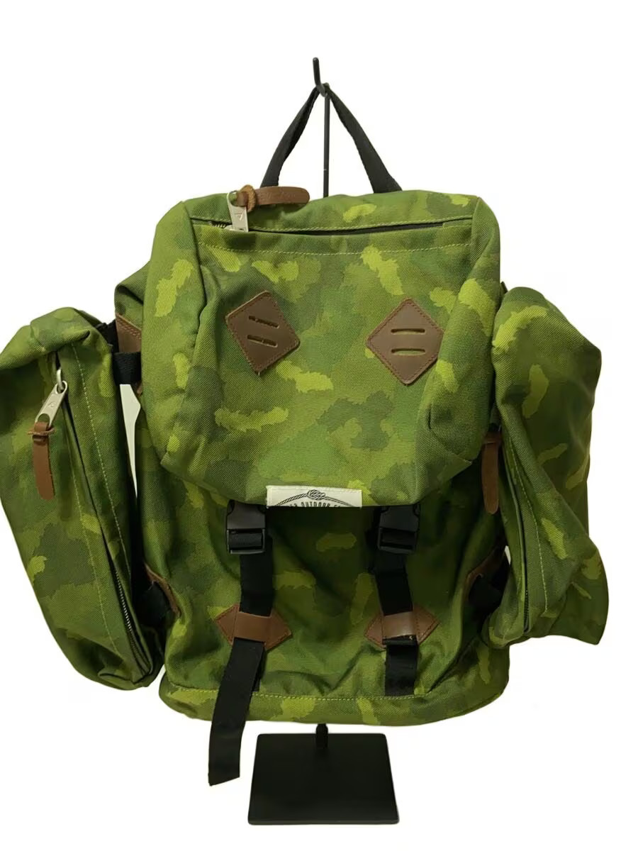 POLER OUTDOOR STUFF Backpack Polyester Green Camo… - image 1