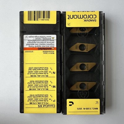 SANDVIK / MACL3100-N 1025  / Original Swedish hard alloy blade 5 Pcs