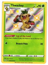 Pokemon TCG Thwackey SV005/SV122 Shining Fates: Shiny Vault Holo VLP
