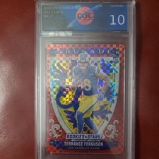 2025 Panini Rookies & Stars - Crusade Terrance Ferguson #27 Red Plaid (RC)