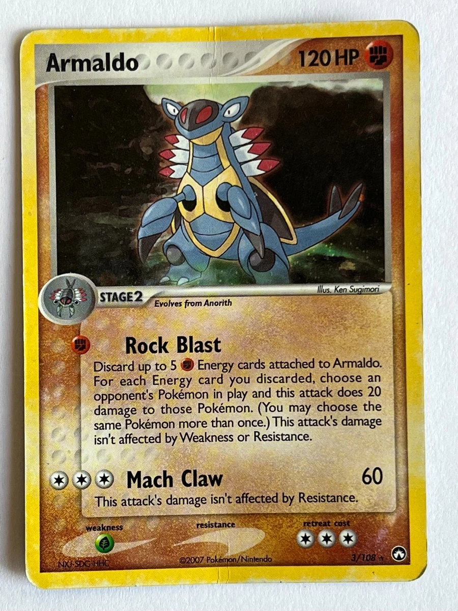 Armaldo Pokémon TCG Cards for sale | eBay