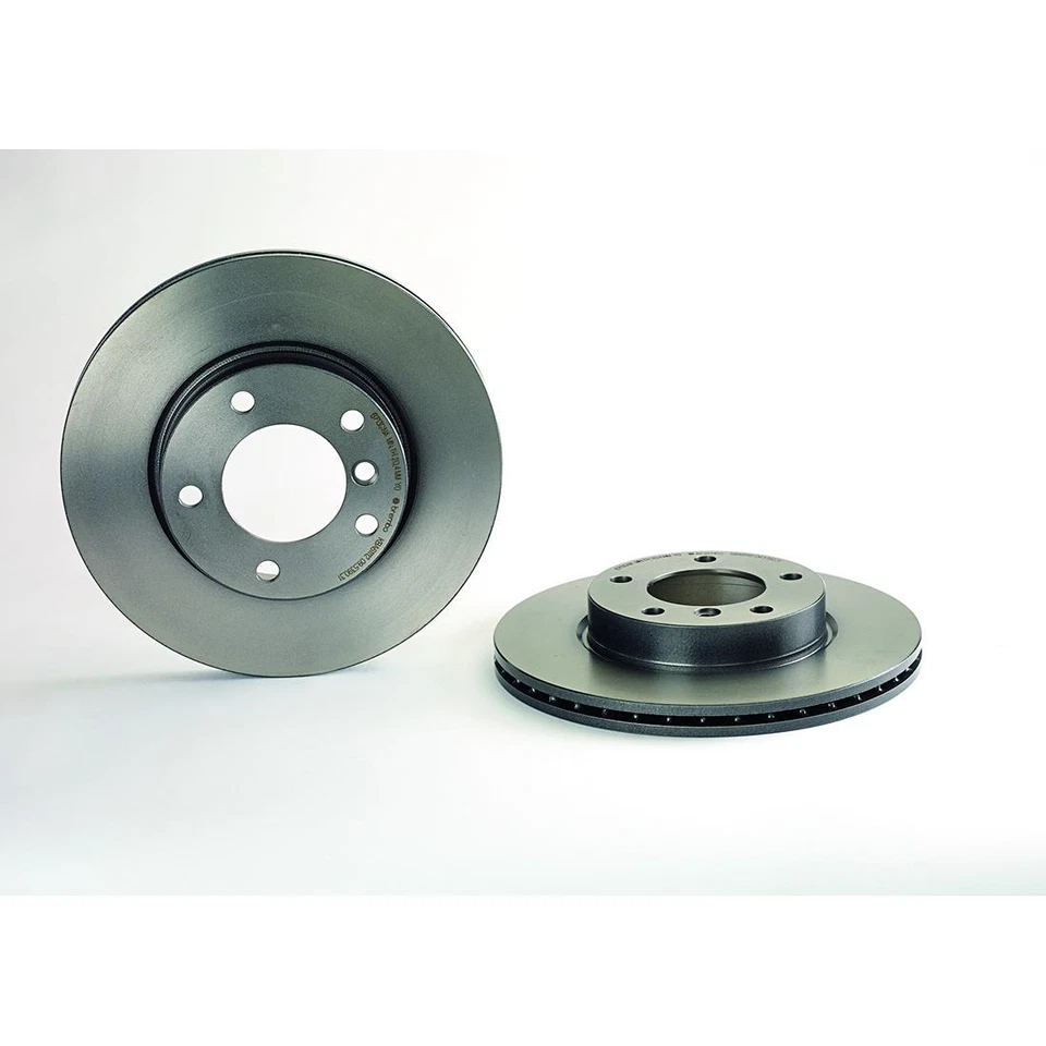 Compatível com rotores de freio dianteiros revestidos BMW 318i 1992-1998 - Brembo Premium OE - Imagem 3 de 4