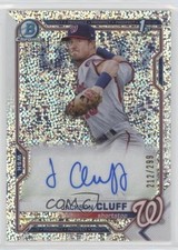 2021 Bowman Chrome Prospects Speckle Refractor 212/299 Jackson Cluff Auto 0w3