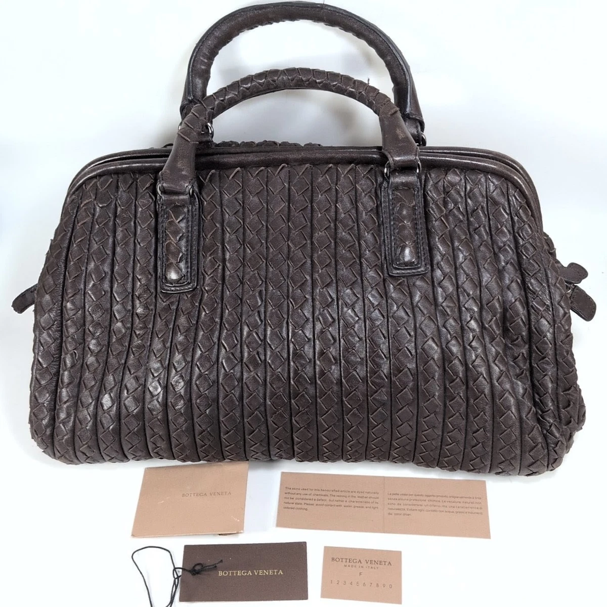 Bottega Veneta Woven Satchel/Top Handle Bag Handbags & Bags for
