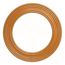 50-Ft 8-Gauge Solid Soft Drawn Copper Bare Wire By-The-Roll 