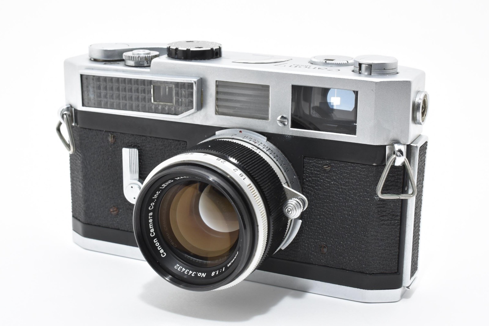 【Near MINT】Canon Model 7 Rangefinder Film Camera L39 LTM 50mm f1.8 From JAPAN