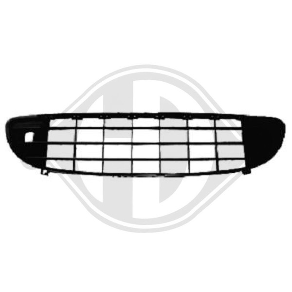 4243045 LüFtungsgitter, StoßFäNger Mitte FüR Peugeot 407 (6D_)-image