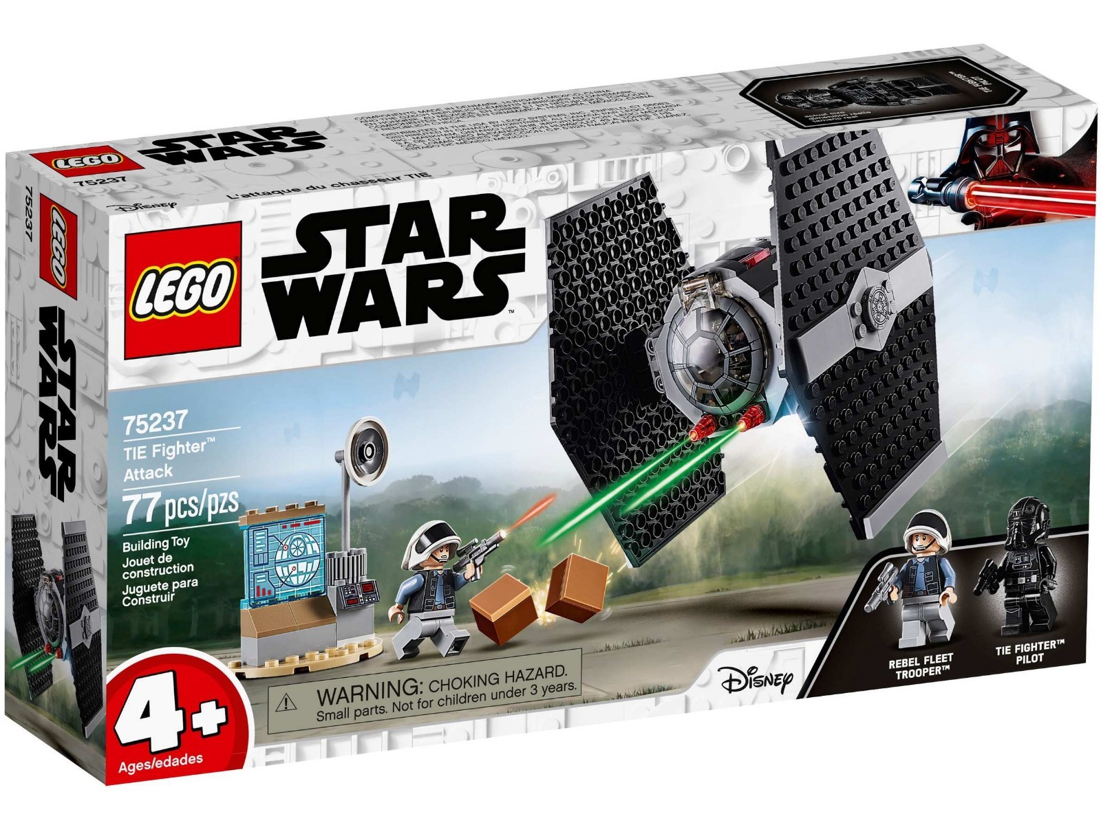 LEGO Star Wars 75237 TIE Fighter Attack - Set 4+ con 2 Minifigure