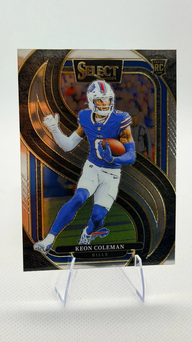Keon Coleman 2024 Select Football Panini Select RC #153 Buffalo Bills