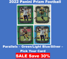 2022 Prizm Parallels Rookies & Vets #1-400 - Pick Your Card Green/Silver/Blue