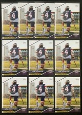 Lot of (10) Lyle Thompson 2022 Topps Premier Lacrosse League PLL Cards #185