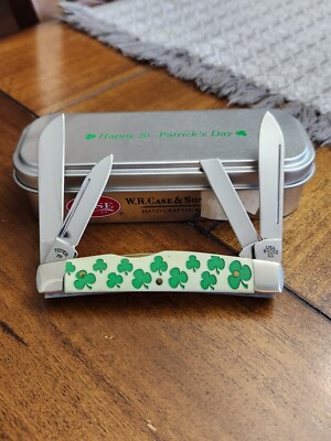 2013 Case XX Congress St. Patrick's Day Knife Item 10532 64052 JW