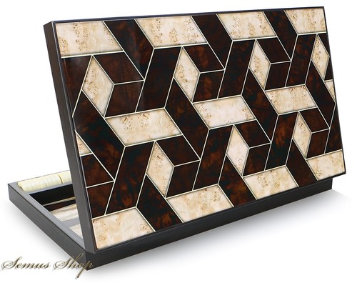 Tavla De Backgammon Clásica De Lujo Oriental Hasta Modelos Excepcionales - Imagen 63 de 98