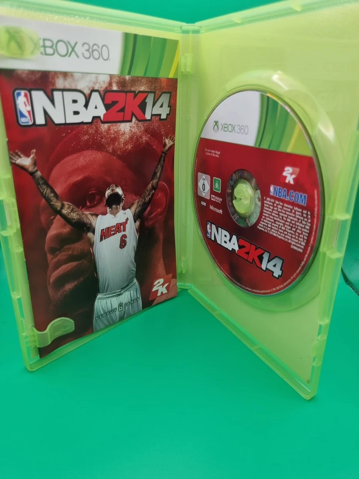 NBA 2K14 Xbox 360 PAL - Complete W Manual - Very Good Condition - Image 2 of 3