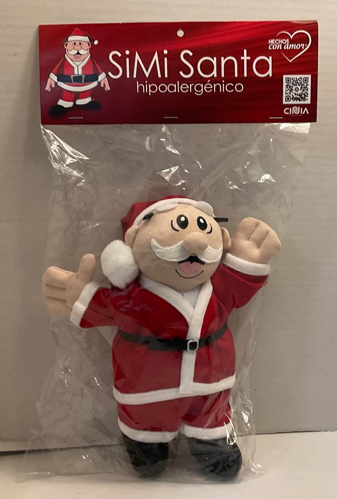 Original Dr Simi Mexican Pharmacy Plush Doll Simi Santa Hypoallergenic