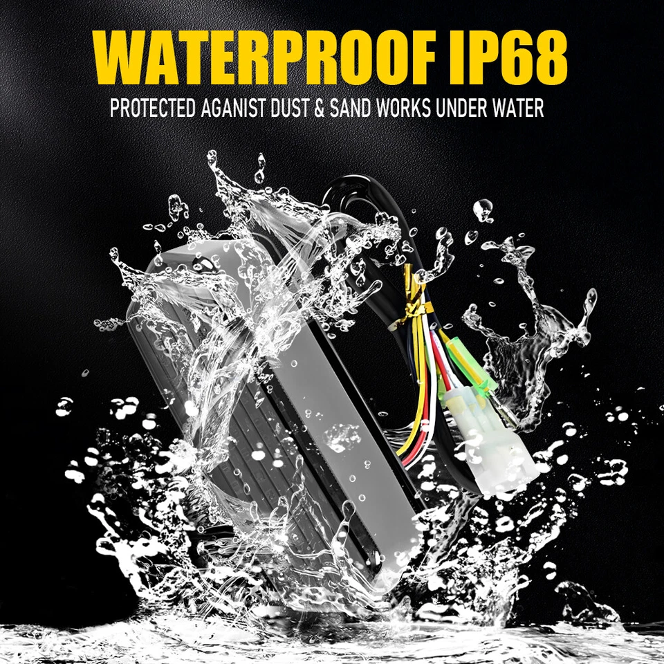 Встроенный светодиодный задний фонарь светодиодный указатель поворота тормоз для Honda CB650F CBR650F 2014-15 - Изображение 4 из 4