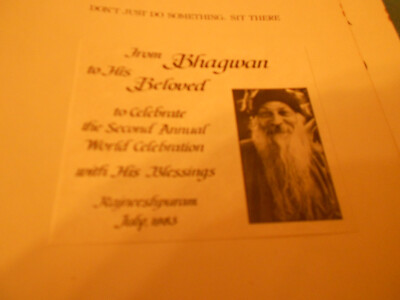 Dont Just Do Something,Sit There-Bhagwan Shree Rajneesh