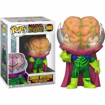 Funko Pop Nr. 660 Zombie Mysterio Marvel Zombies Wackelkopf (tf1)