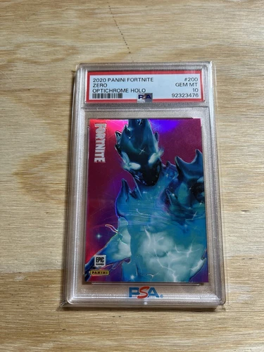 2020 Panini Fortnite Series 2 Zero Optichrome USA #200 PSA 10