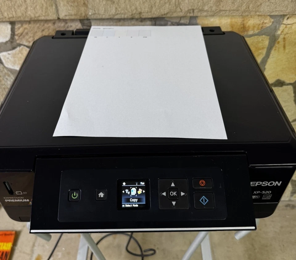 Epson XP-520 WIFI Drucker mit extra Tinten voll funktionsfähig super Druck - Bild 3 von 4