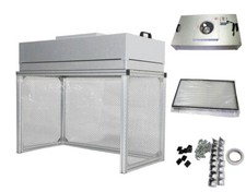 110V Dust Free Room Laminar Flow Hood Air Clean Bench Workshop 99.99%HEPA Filter