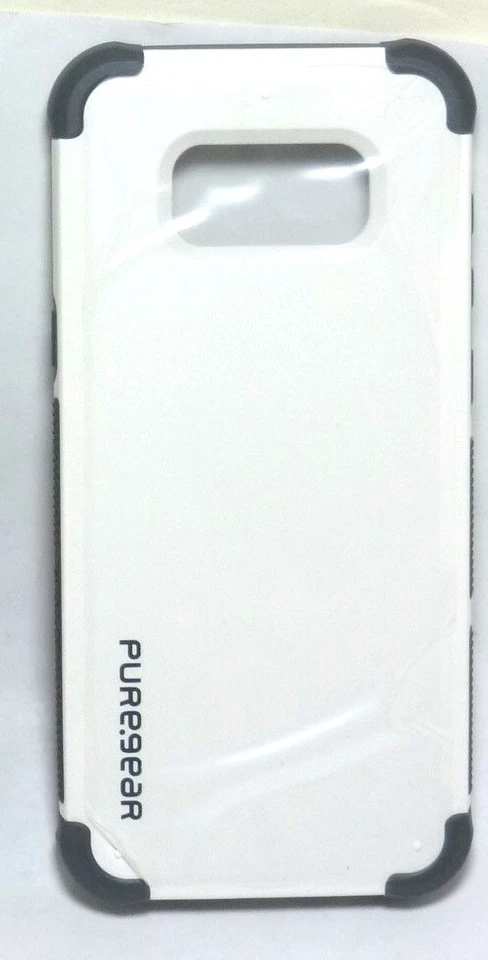 Funda resistente PureGear DualTek Extreme Shock Impact para Samsung S8+, blanca Foto 3 de 4