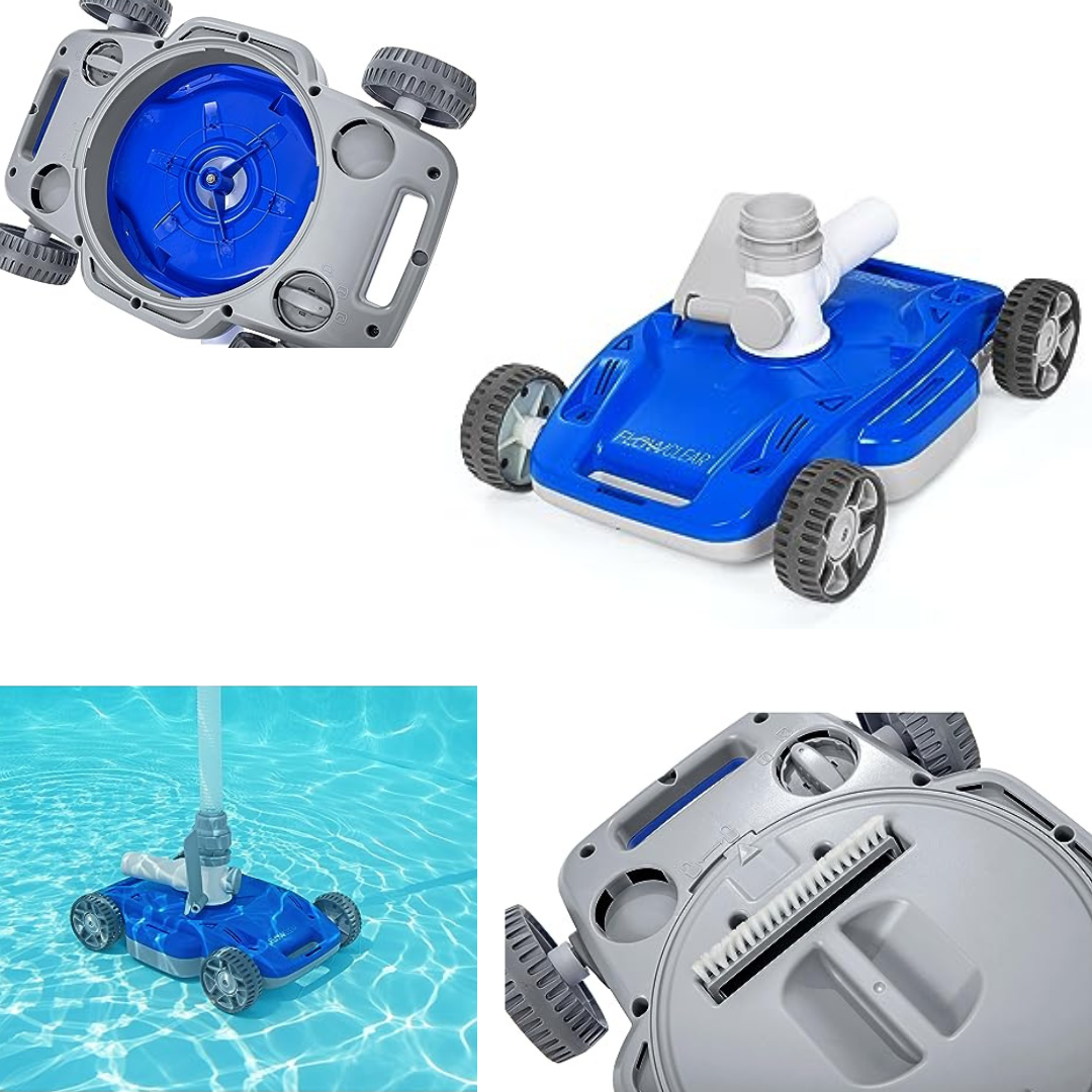FlowClear AquaDrift Automatic Above Ground Swimming Pool Vacuum Cleaner