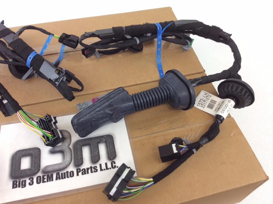 Chevrolet Silverado GMC Sierra 2014-2018 remolque espejo retrovisor arneses de cableado nuevo Foto 3 de 4