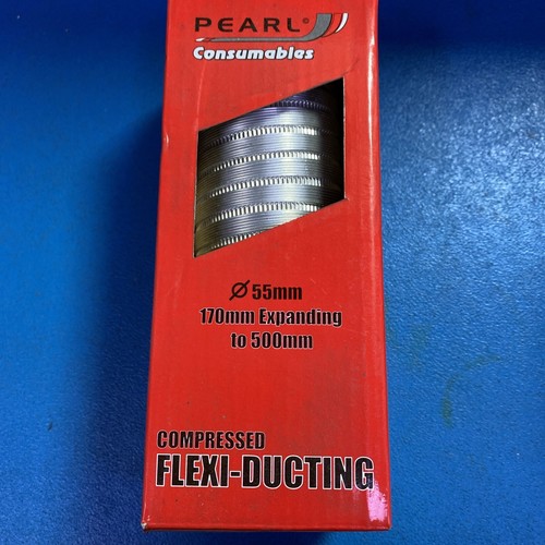 PEARL CAR HEATER - FLEXI AIR-DUCTING HOSE 55MM ID EXPANDING TO 500MM