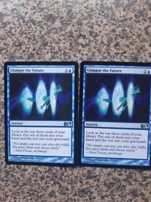 MTG 2 x Glimpse the Future - core set 2014