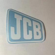 JCB Equipment Logo Vinyl Decal High Quality Outdoor Sticker Die Cut Jobsite Work