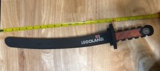 Vintage Legoland Foam Sword 20 Inch Toy Costume Prop Ninjago Black  Red